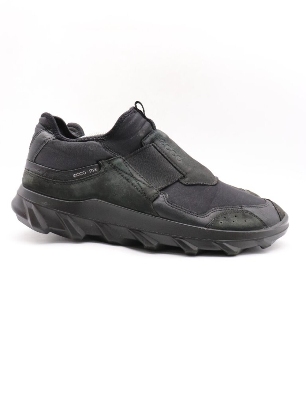 Ecco MX Men's Size EU 46 Low Slip-On Sneakers Shoes Grey Black Athletic